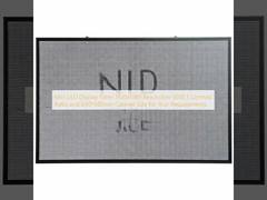 Panel de pantalla mini LED 1920x1080 Resolución 5000 1 Relación de contraste y tamaño del gabinete de 640 * 480mm para sus requisitos