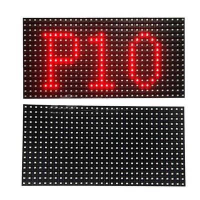 comprar P10 Panel de pantalla LED modular de un solo color para interiores de 10 mm online manufacture