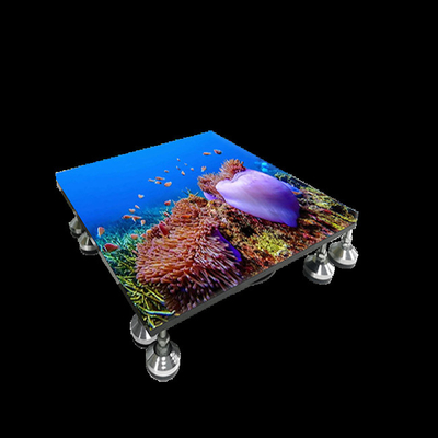 comprar Pantallas de anuncios de paseo interactivas de pantalla LED de suelo Clevertouch P3.91 online manufacture