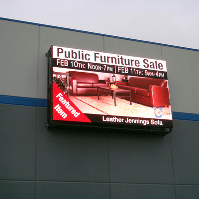 comprar 6.667mm Panel de pantalla LED exterior P6 fijado para audiencias callejeras online manufacture