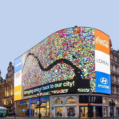 comprar Billboard HD P6mm Pantalla de publicidad LED para exteriores 50 60Hz online manufacture