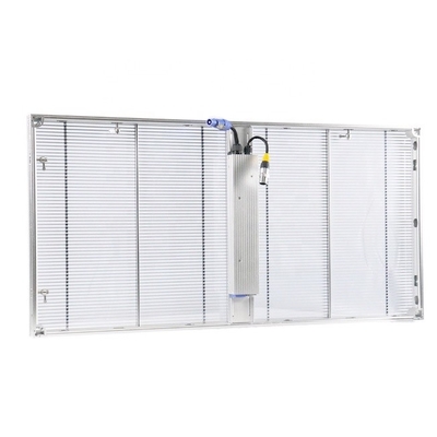 comprar Pared P3.91mm Panel de pantalla LED transparente Cortina de malla interior digital online manufacture