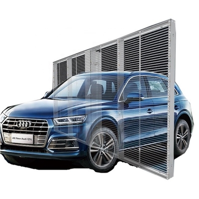 comprar Panel de pantalla LED transparente a todo color P3.9mm Ventana de vidrio Mantenimiento frontal online manufacture