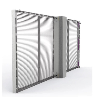 comprar 4k Slim Publicidad Transparente de vidrio LED pantalla de alta definición online manufacture