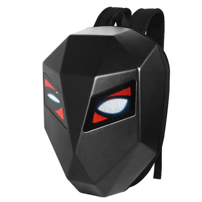 comprar Pantalla de publicidad LED a todo color, mochila negra de 48x48 mm con pantalla LED online manufacture