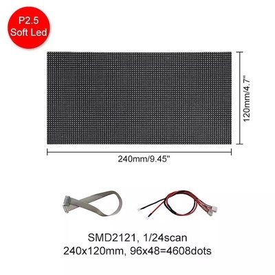 comprar Panel de visualización LED modulares circulares curvos, plegables en interior online manufacture