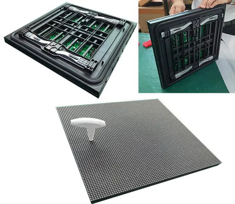 comprar P3.91 Pantallas LED de alquiler al aire libre de 250x250 mm Mantenimiento frontal online manufacture