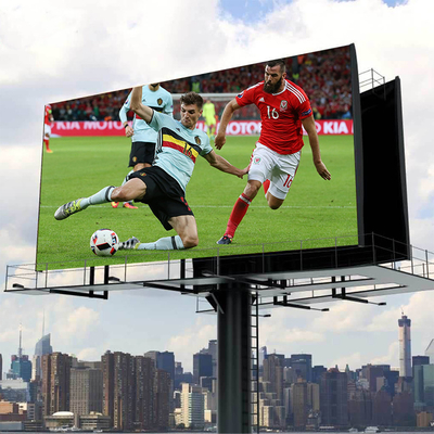 comprar P6mm fijo de publicidad exterior pantalla LED a todo color HD LED pared de vídeo online manufacture