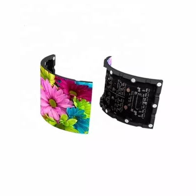 comprar Display de pantalla de panel LED flexible P1.8mm para interiores cilindro circular de forma curva online manufacture