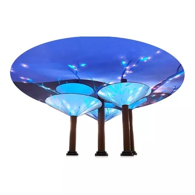 comprar Pantalla de pantalla LED flexible en forma de árbol Creative P2 en interiores online manufacture