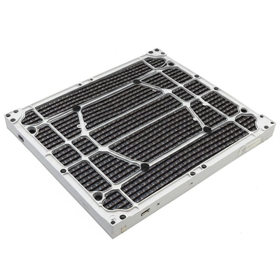comprar Estructura del panel de aluminio fundido a presión Modulo de pantalla LED a color completo 320 * 160 para y construcción duradera online manufacture