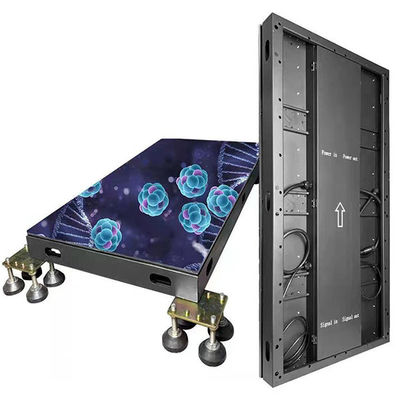 comprar Pantalla de baile de color completo de 500 x 1000 mm P3.91 con juegos interactivos online manufacture